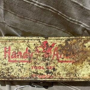 Vintage Handy Andy Tool Set Box